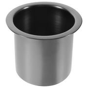 Qumonin Stainless Steel Cup Holder Insert for Sofa, Boat, Car, Golf Cart